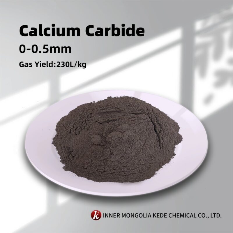 Wholesale 0-0.5mm Calcium Carbide Acetylene Gas Yield 230L/Kg